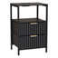 15 pouces de large Odriscoll - 2 tiroirs, 1 tablette, prise de courant US - ensemble de 2-12850586