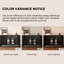 Buffet 59,06 po en bois rétro noir