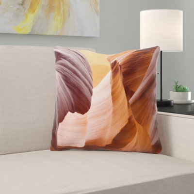 Antelope Canyon Throw Pillow