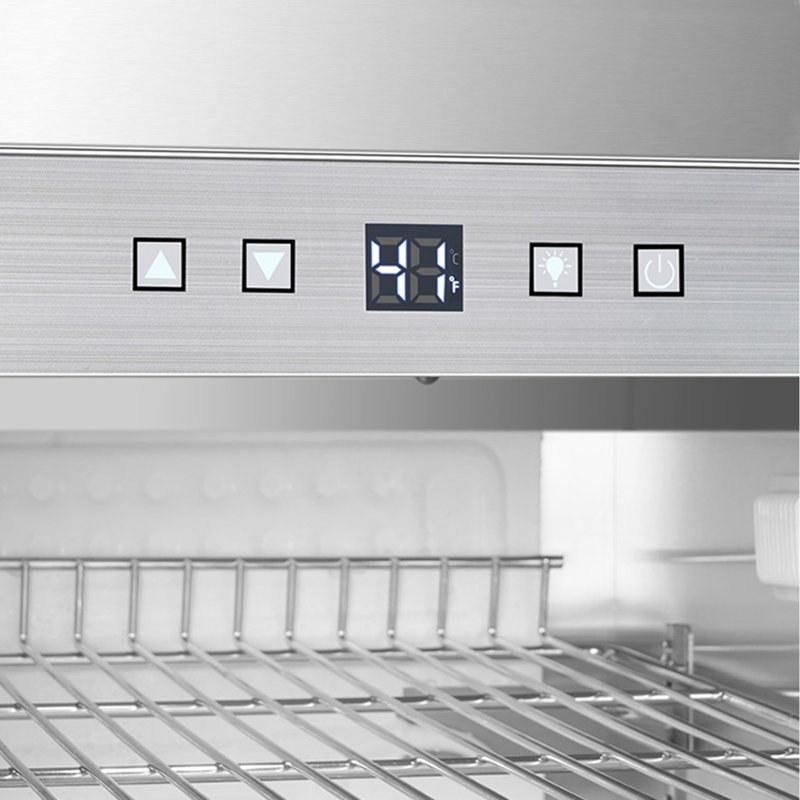 Equator 2.3cf Outdoor/Indoor Refrigerator IPX4 SS Builtin/FS 85 Cans Quiet 42dB