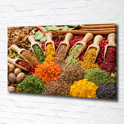 Colorful Spices - Wrapped Canvas Print