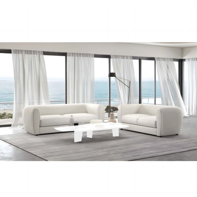 Arjen 2 Piece Boucle Standard Living Room Set