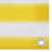 Chauvigny 0cm H x 236.22cm W Yellow And White Plastic Yard/Privacy Fence