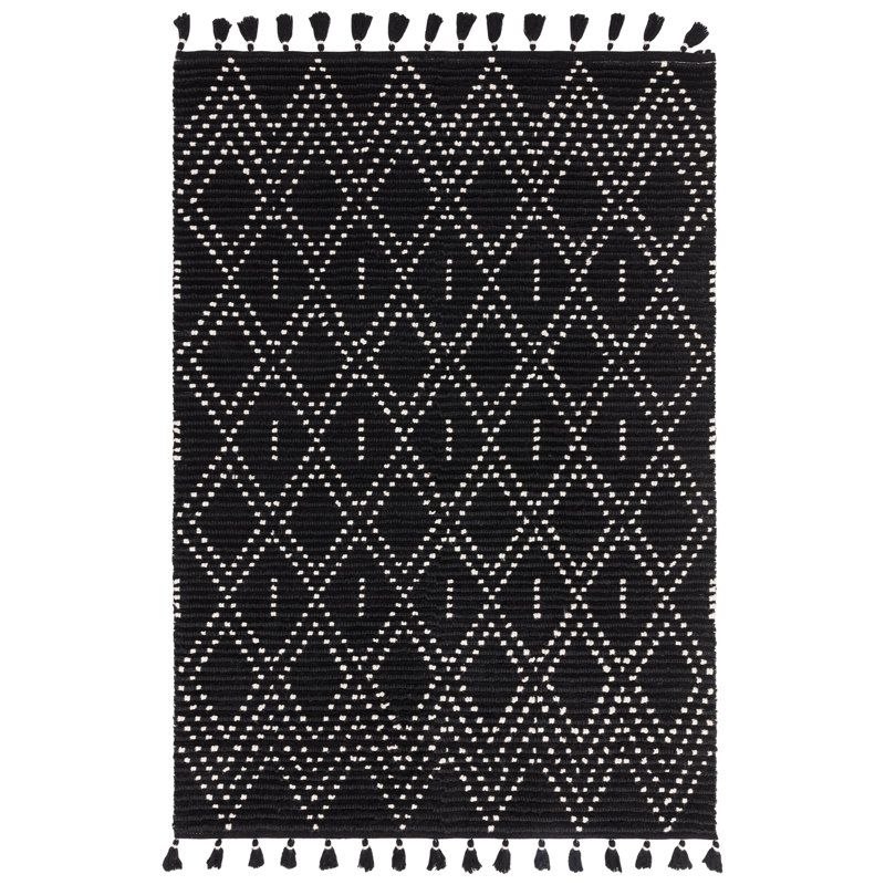 Criddle Moroccan Hand Woven Area Rug, Rectangle 200 x 290cm
