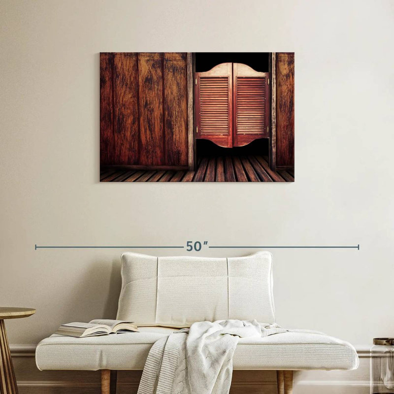 Saloon Door, 24" H x 36" W
