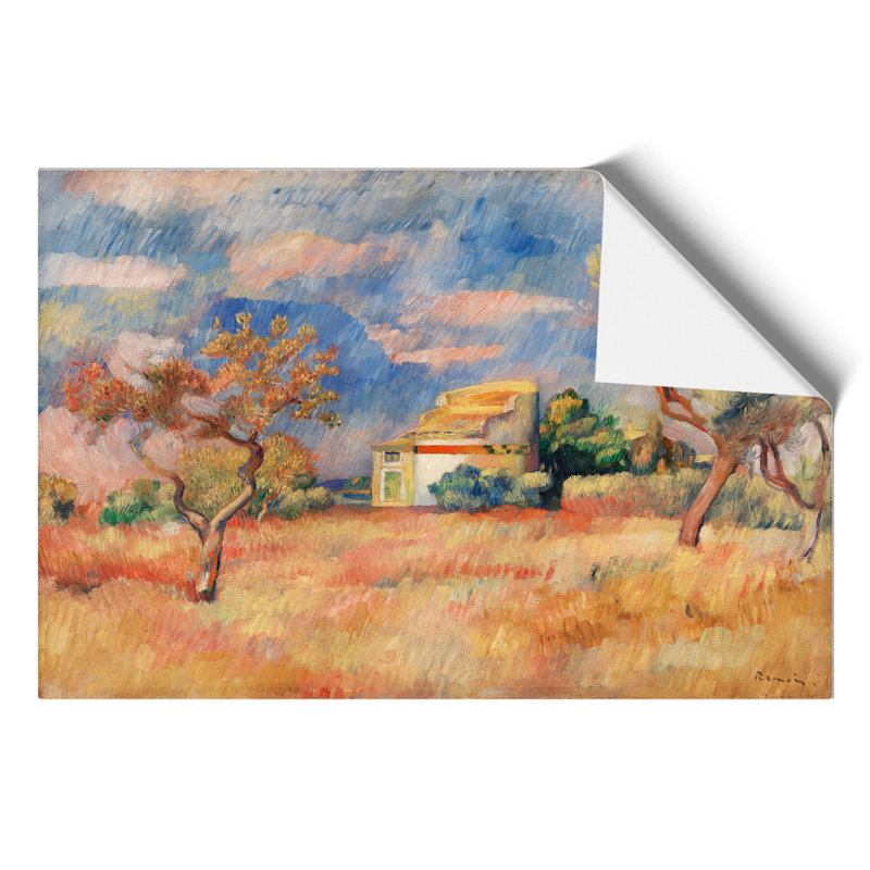 Dovecote At Bellevue by Pierre-Auguste Renoir - No Frame Painting, 30cm H x 42cm W x 0.1cm D