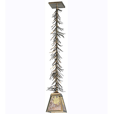 Luminaire suspendu géométrique 1 lumière Winter Pine
