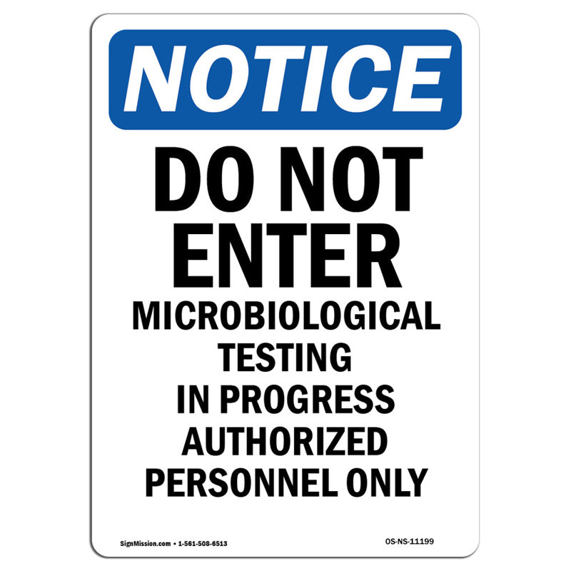 Ne pas entrer le test microbiologique en cours