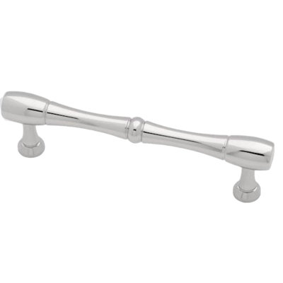 (Paquet de 5) Poignée traditionnelle en chrome poli de 3-3 / 4 po