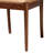 Modern Acacia Wood Dining Chair Set