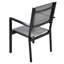 Ensemble de table et chaises d'extérieur en acier de haute qualité - Design moderne pour patio / balcon-1189466590