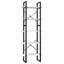 Hars 175cm H Metal Etagere Bookcase-951100231-951100284