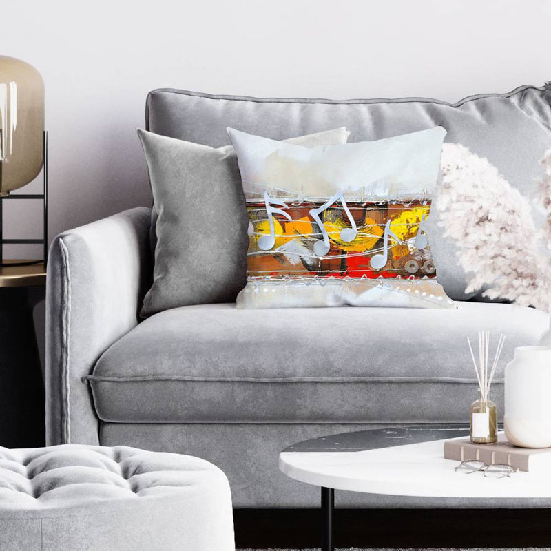 Harmony - 18"x18" Throw pillow cover - Poly twill - Print on demand, 18"H x 18"W, Pillow Cover Only - No Insert