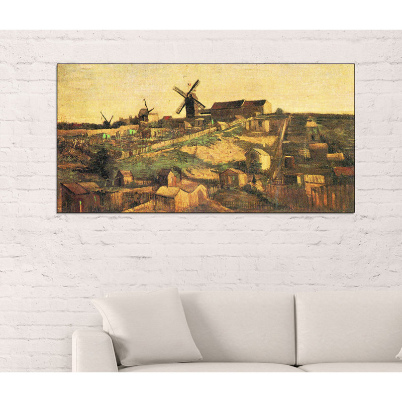 Vincent Van Gogh - Wrapped Canvas Print, 70cm H x 140cm W x 1.8cm D