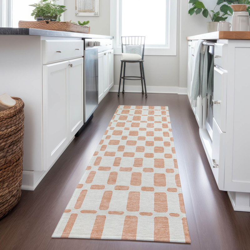 Tapis intérieur / extérieur Chasadee avec envers antidérapant