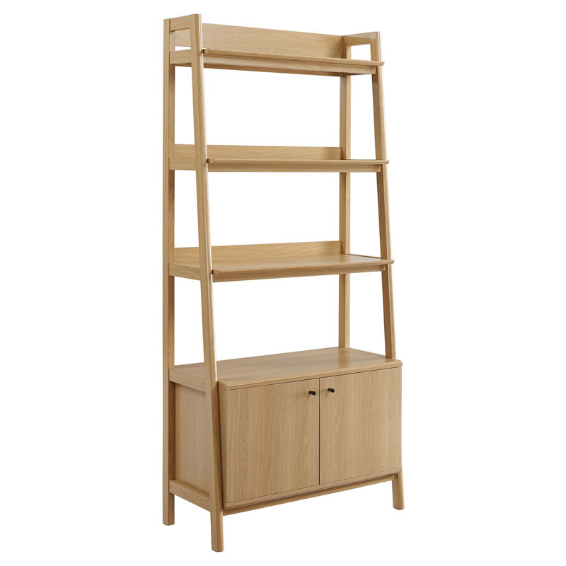 Modway Bixby 33" Bookshelf, Oak