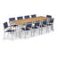 Table de salle à manger d'extérieur Travira-671490509