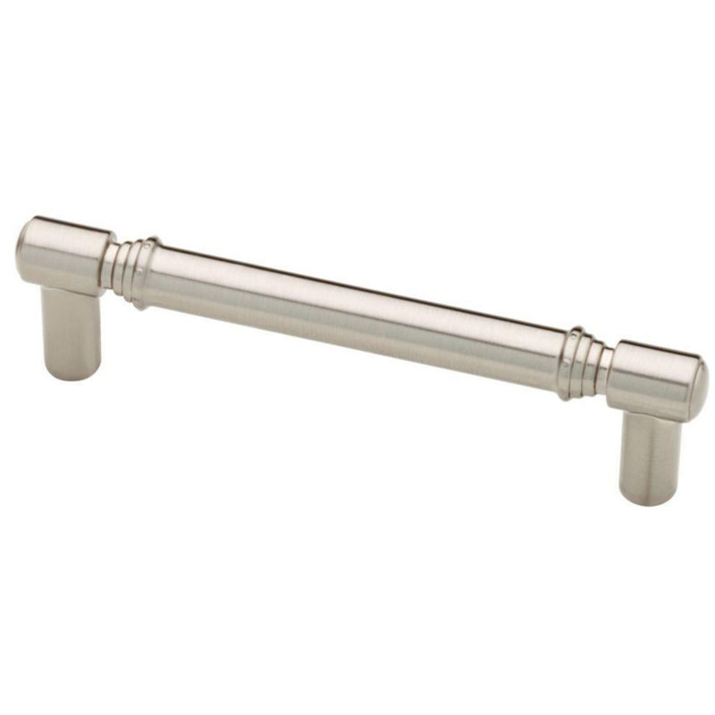 Poignée Égée Athènes 3-3 / 4 ", Nickel satiné, 3-3/4"