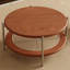 Table basse style rétro français