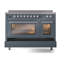 Cuisinière à induction 48 pouces avec 6 éléments à induction ILVE Professional Plus II Series-1158516368