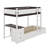 Twin Over Twin Bunk Bed With Trundle And Desk-2066581446