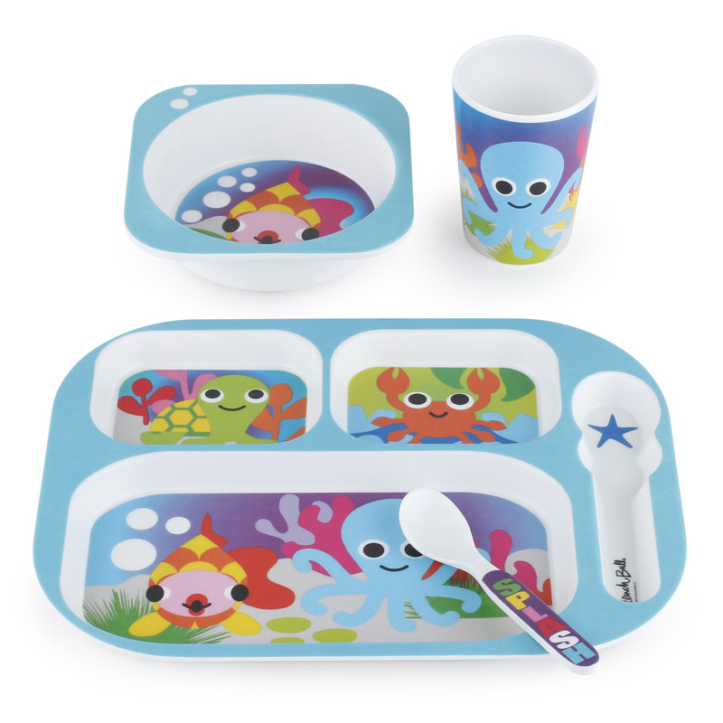 Melamine Dinnerware Set 4 Piece