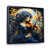 Black Floater Framed Canvas