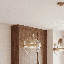 Luminaire suspendu simple en verre Margos-1633139663