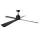 Harford 4 - Blade Standard Ceiling Fan with Remote Control