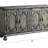 Pavan Rustic Gray Finish Console Cabinet