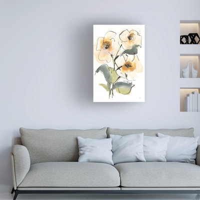 Bolog Chris Paschke Smooth Poppy I Canvas Wall Art