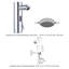 Robinet de salle de bain à trou unique à capteur automatique-50085677