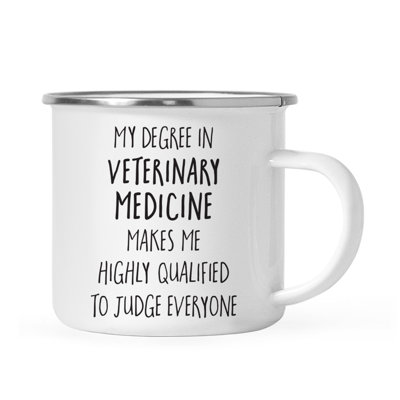 11 oz. Cadeau de tasse à café en acier inoxydable Graduation
