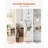 Pendant Light 1-Light Pendant Lighting with Glass Shade Adjustable Height