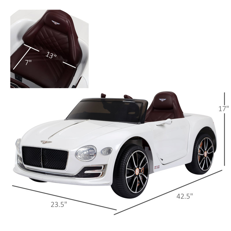 Voiture pour enfants à piles, Blanc