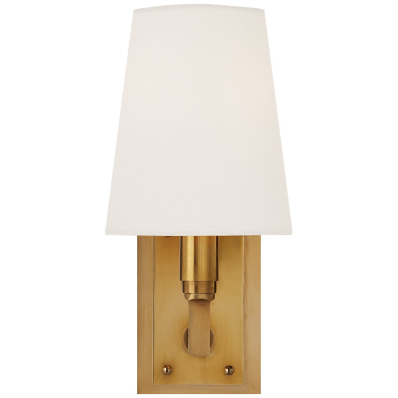 Thomas O'Brien Watson Small Sconce, Antique Brass