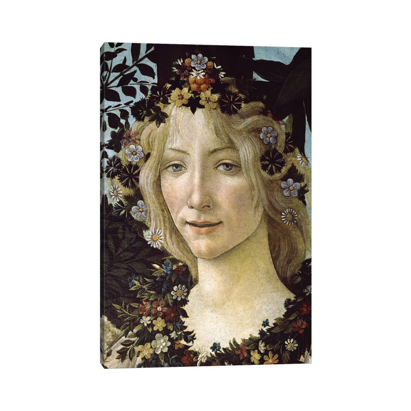 Primavera, C.1478, by Sandro Botticelli - Wrapped Canvas Painting, 20.32 cm H x 30.48 cm W
