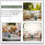Tabouret de jardin en céramique Outsunny