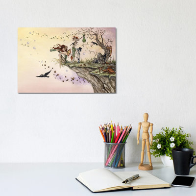 Where The Wind Takes You by Amy Brown - Print on Canvas