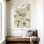Blanc sur blanc, sauge à motif floral sur toile-176574216