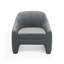 Fauteuil demi-tonneau rembourré Esly-1133026389