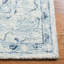 Tapis bleu / ivoire en laine touffeté à la main Lethe-1401441824