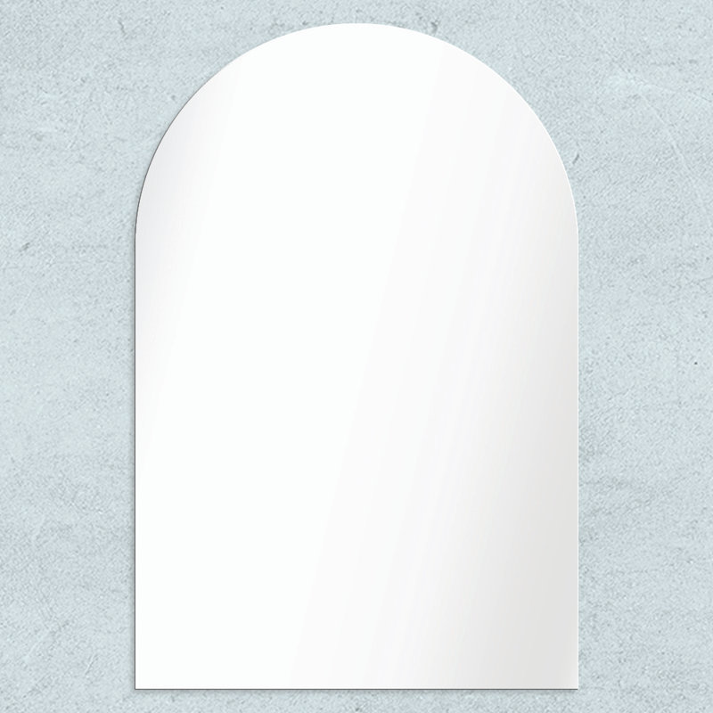 Flat Wall Mirror, 59.5cm H x 39.6cm W x 0.3cm D