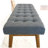 Delilah Modern Bench (Fabric)