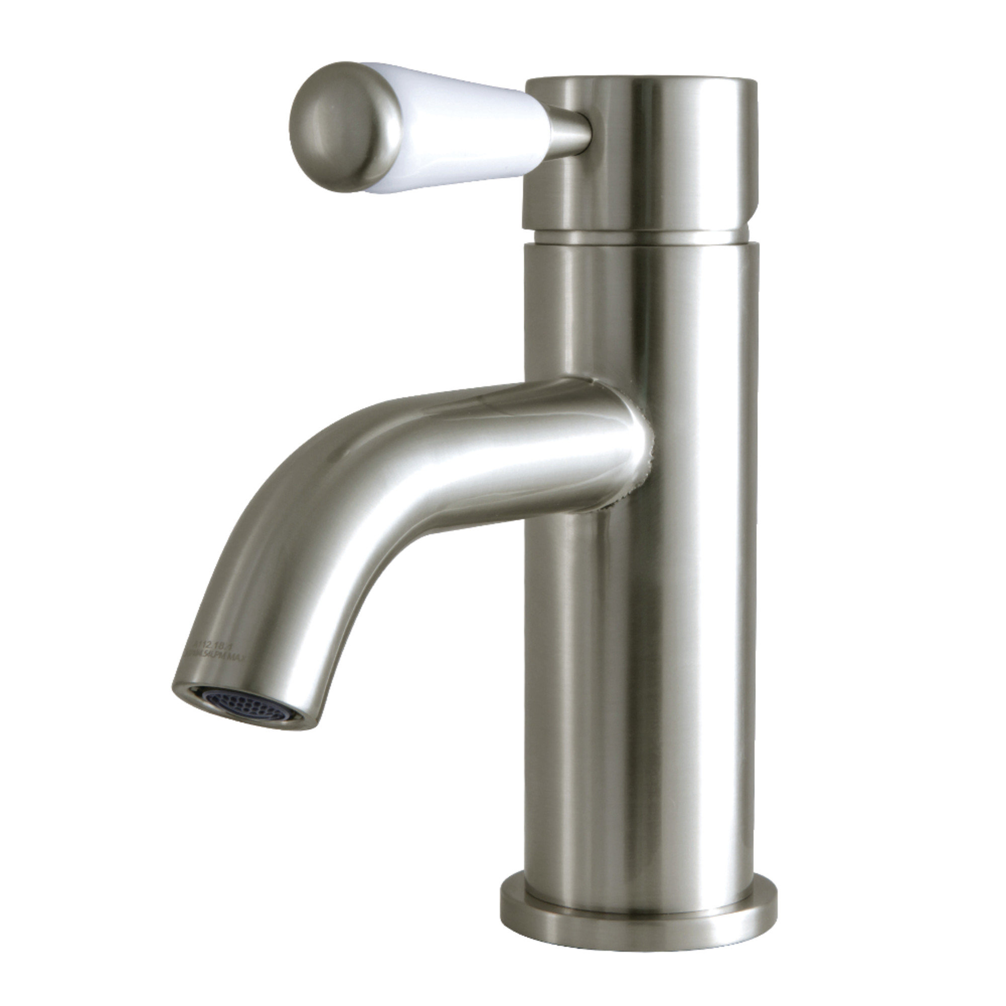Kingston Brass Paris Single-Handle 1-Hole Deck Mount Bathroom Faucet ...