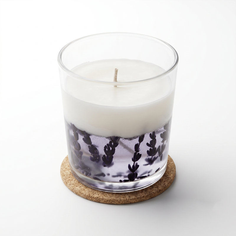 Bougie parfumée en pot de verre