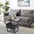 Solid Wood Lift Top Coffee Table-547250179