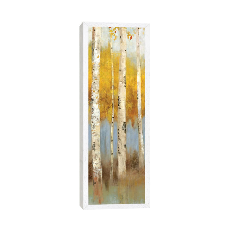 Promise I by Allison Pearce - Panoramic Painting on Canvas, White Framed Canvas, 121.92 cm H x 40.64 cm W