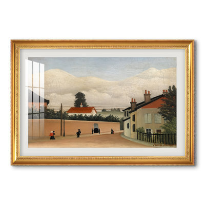 Autour de Paris, vers 1906-1910 - Henri Rousseau - Estampe encadrée sur mesure