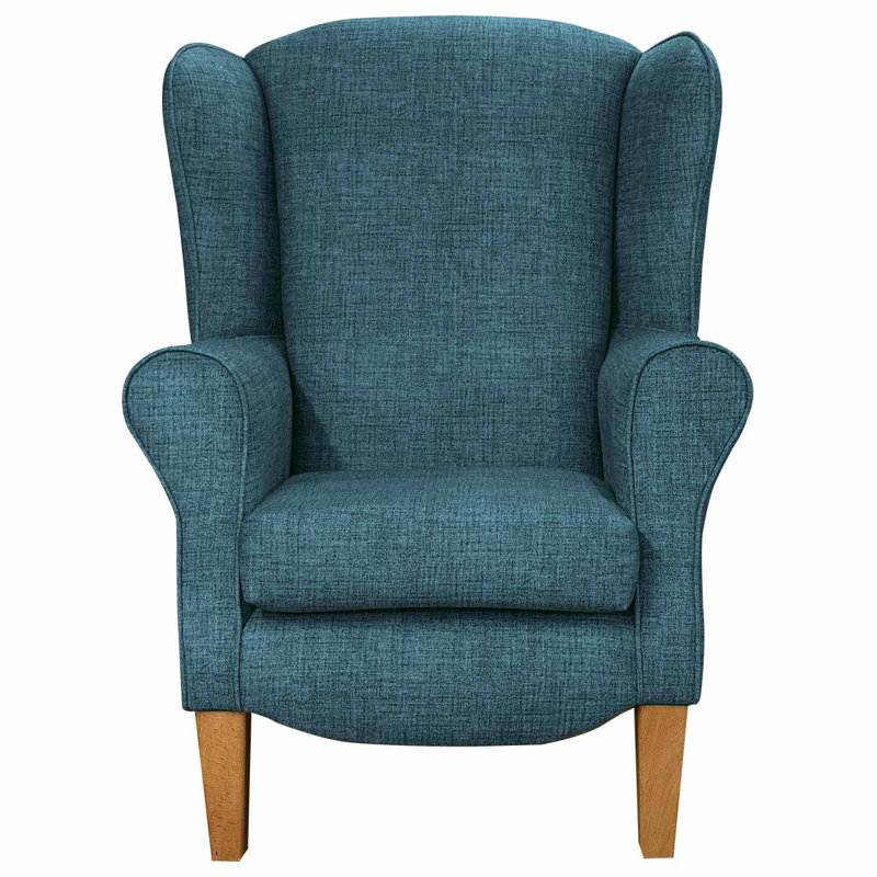 81cm Wide Tufted Wingback Chair